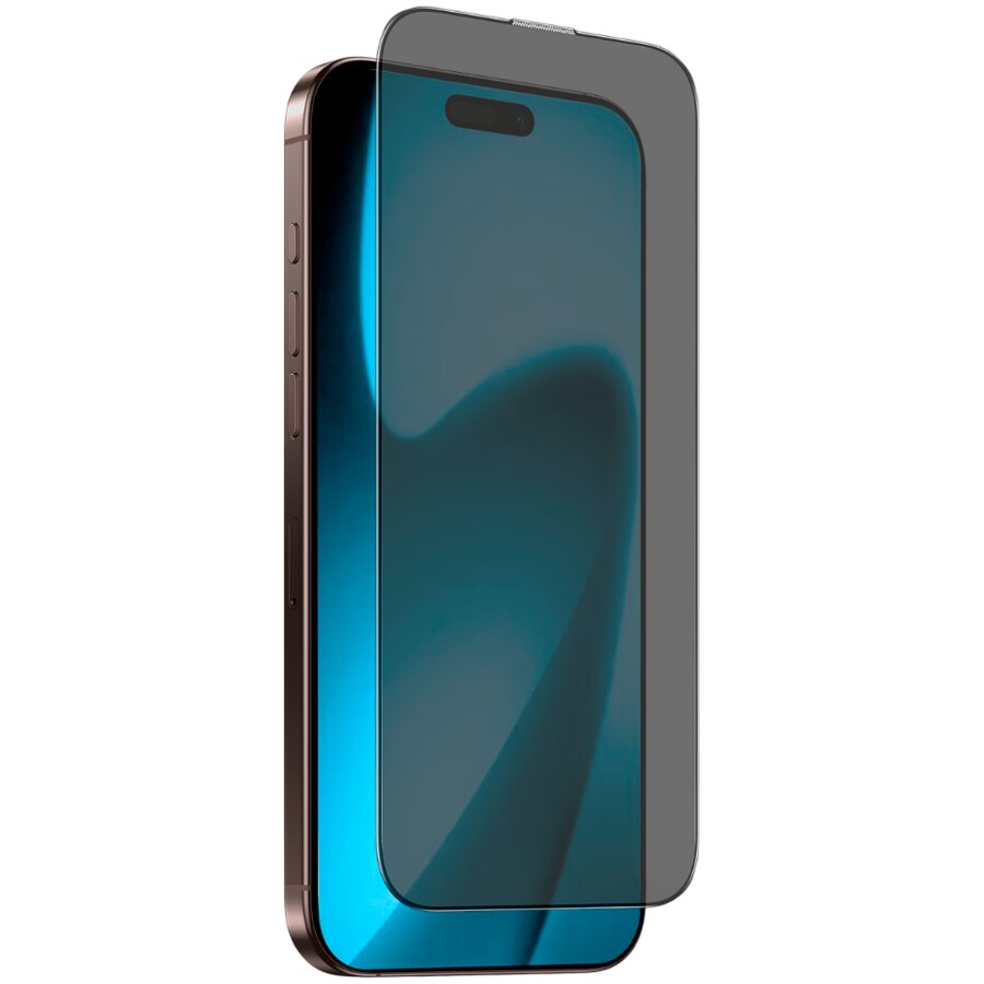 Folie protectie Privacy iLera DeLuxe Incognito Glass pentru iPhone 17