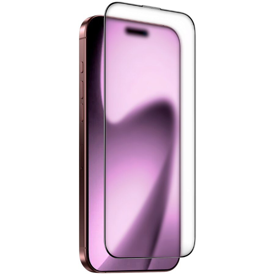 Folie Protectie Sticla iLera FrostedGlass 2.0 pentru iPhone 17 Air Transparent
