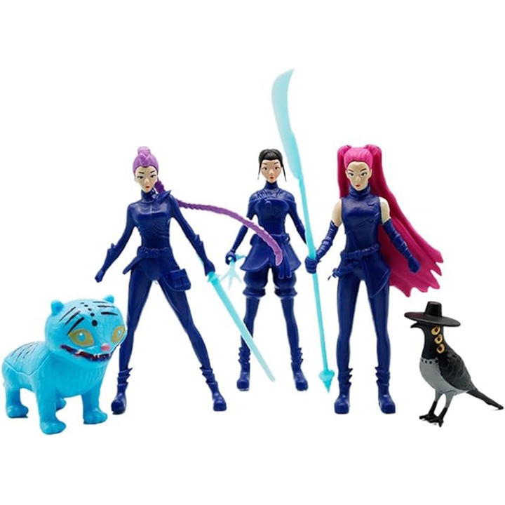 Комплект от 5 фигурки Duueyct, многоцветен