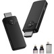 Kit de oglindire HDMI, Garsonal®, 1080P/60Hz, Wireless 50 m, 2.4G+6G incorporat, 2 adaptoare incluse, Negru