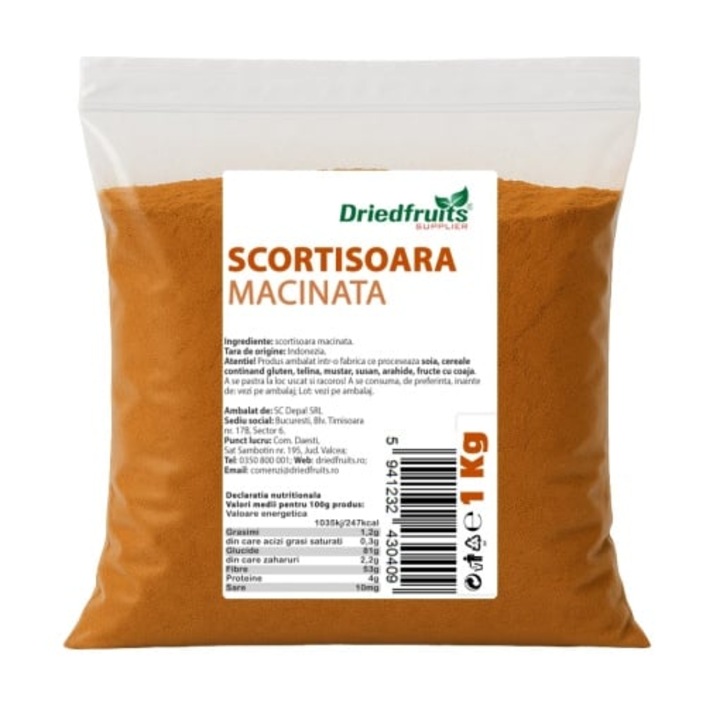 Scortisoara macinata Driedfruits - 1 KG
