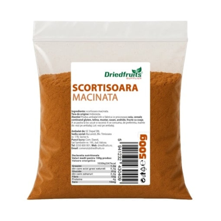 Scortisoara macinata Driedfruits - 500 g