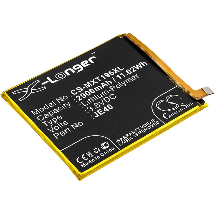 Baterie TECHTEK CS-MXT196XL Li-Polymer 2900mAh
