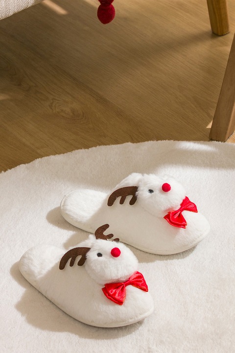 LC WAIKIKI, Papuci din material textil, Alb, 38-39