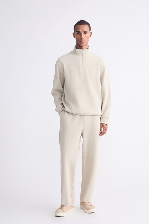 LC WAIKIKI, Pantaloni regular fit de trening cu snururi, Bej