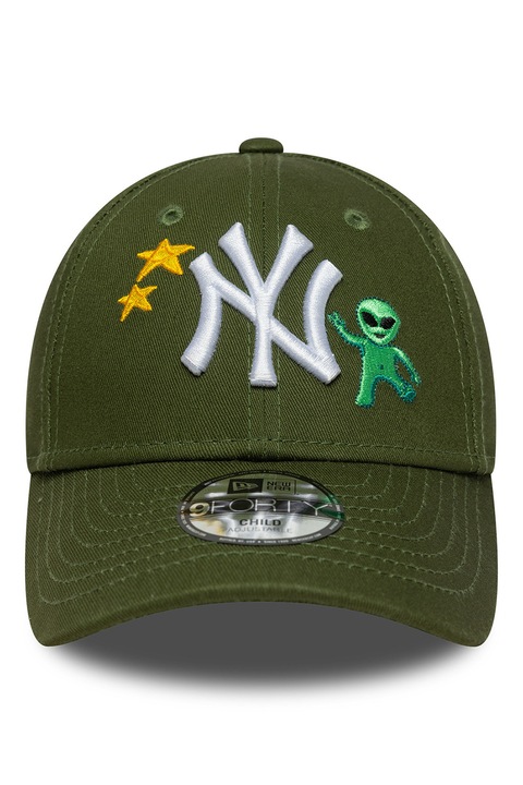 New Era, Sapca New York Yankees MLB Space Icon 9FORTY, Alb, Galben, Verde masliniu, 52-53 CM