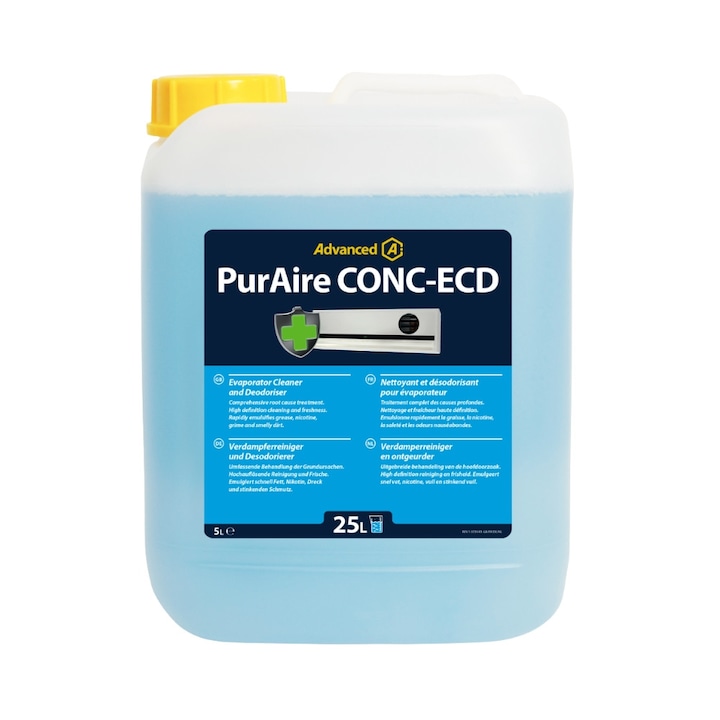 Разтвор за почистване и дезодориране на климатик за изпарител Advanced PurAire 5L S010160R3
