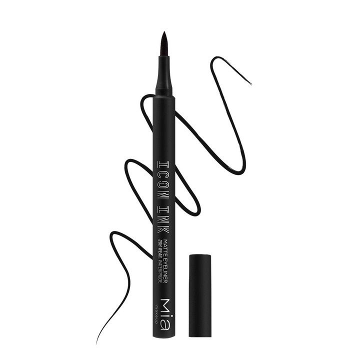 Tus pentru ochi Mia makeup Icon Ink 01 Black Ink