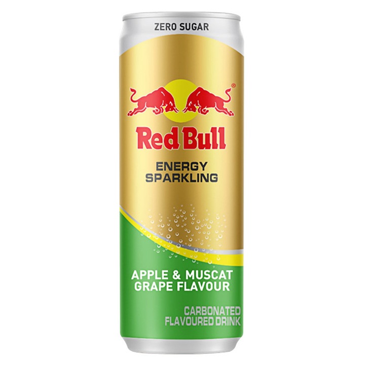 Red Bull Zero, bautura energizanta, mar si struguri muscat, 0.25 l