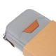 Портфейл от RPET 600D и PU, държач за смартфон, 3 джоба за карти с RFID функция, СИВ