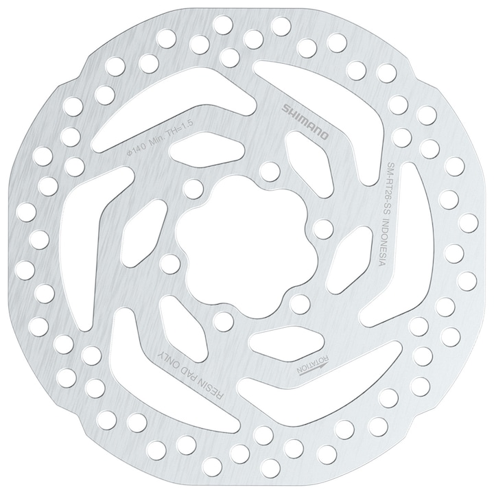 Disc Frana Shimano SM-RT26, prindere in 6 suruburi, 160mm