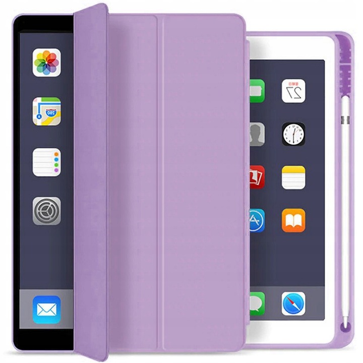 Husa Tech-Protect SC Pen pentru iPad Air 11" M3/M2/10.9" 5/4 gen. Violet