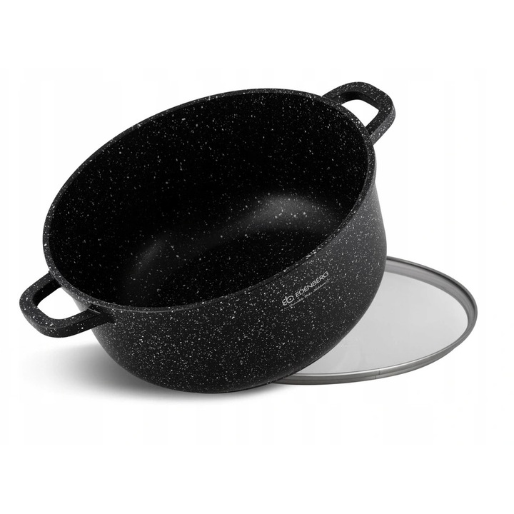 Edenberg 5.6L 26cm tapadásmentes márvány alumínium edény