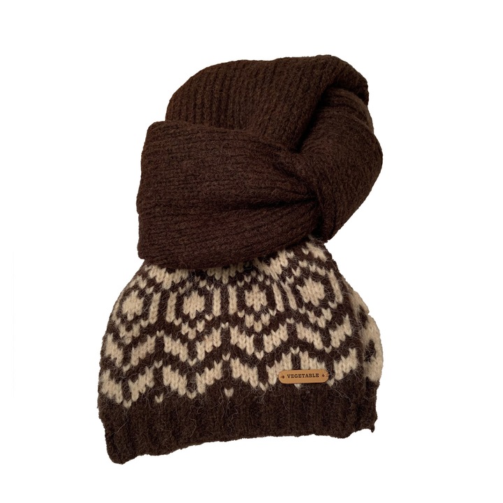 Barna női sál, univerzális méret