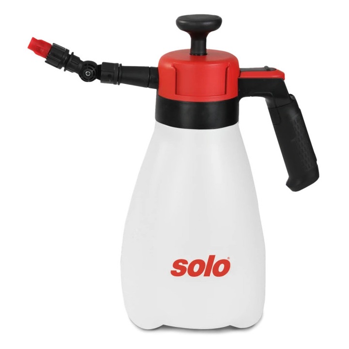 Pulverizator manual cu recipient transparent si robust, marcaj pentru nivelul de umplere si suport stabil SOLO 202 C, 2 l