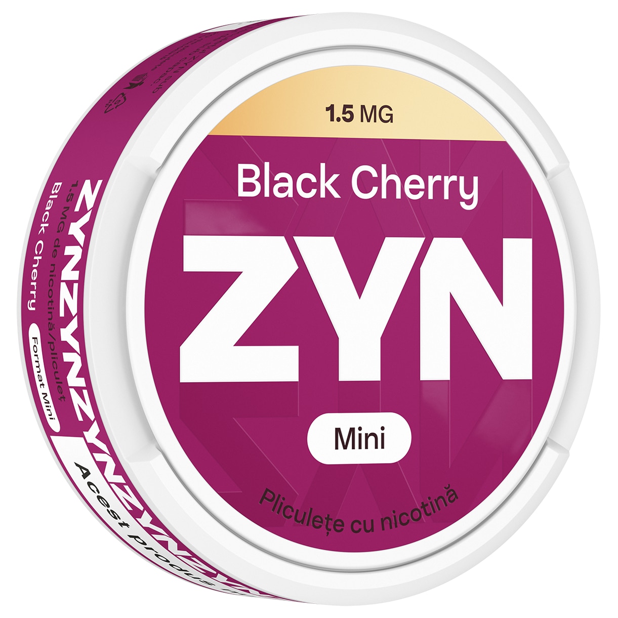 Pliculete cu nicotina ZYN BLACK CHERRY, format mini, 1.5mg - eMAG.ro
