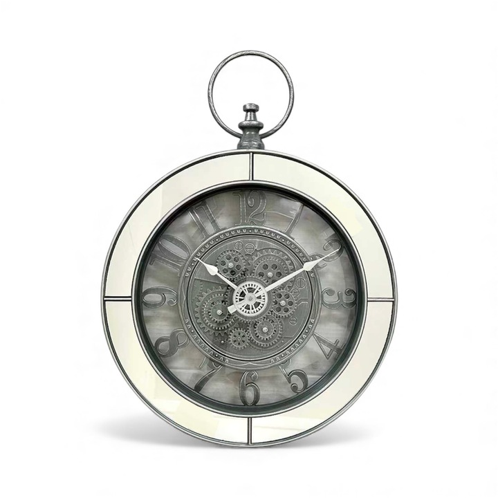 Ceas Perete cu Mecanism Rotativ Aurenis