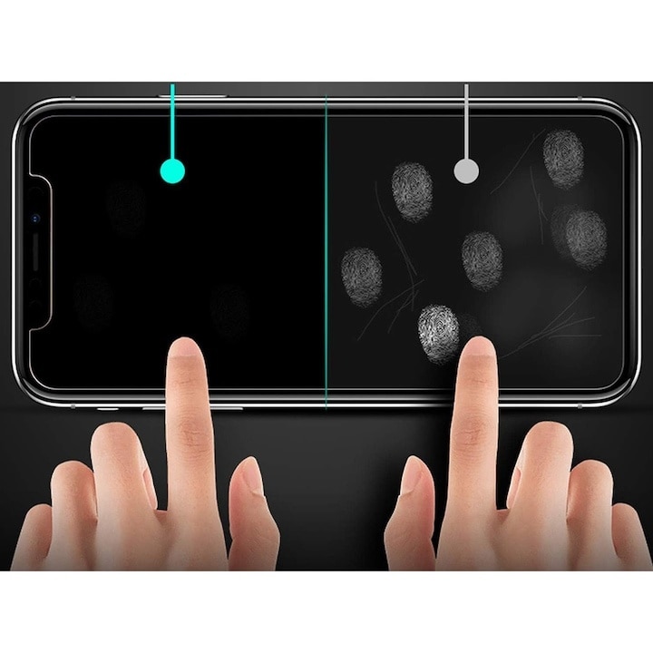 Folie lichida pentru protectia ecranului, universala, duritate 9H, strat transparent, aplicare usoara, tehnologie hydrogel, compatibila cu orice smartphone