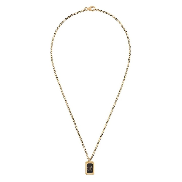 Colier Philipp Plein, otel inoxidabil, 70 cm