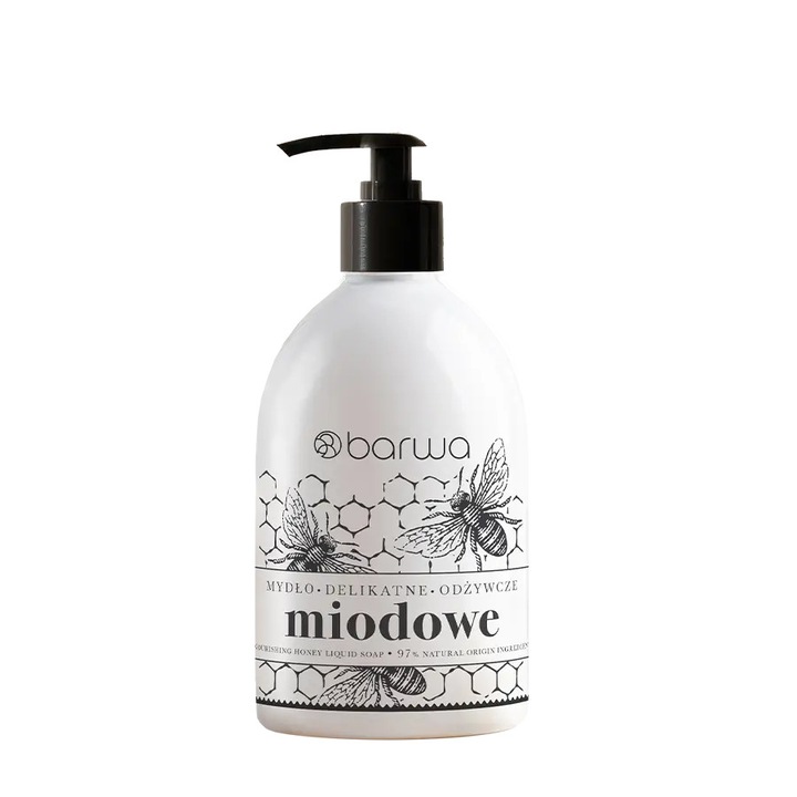Ултрахидратиращ течен сапун с мед Pure Calm Barwa Cosmetics 450 мл