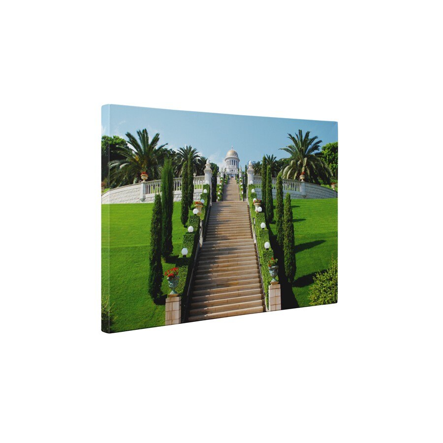 Gradina frumoasa - Tablou Canvas - 60x75 cm