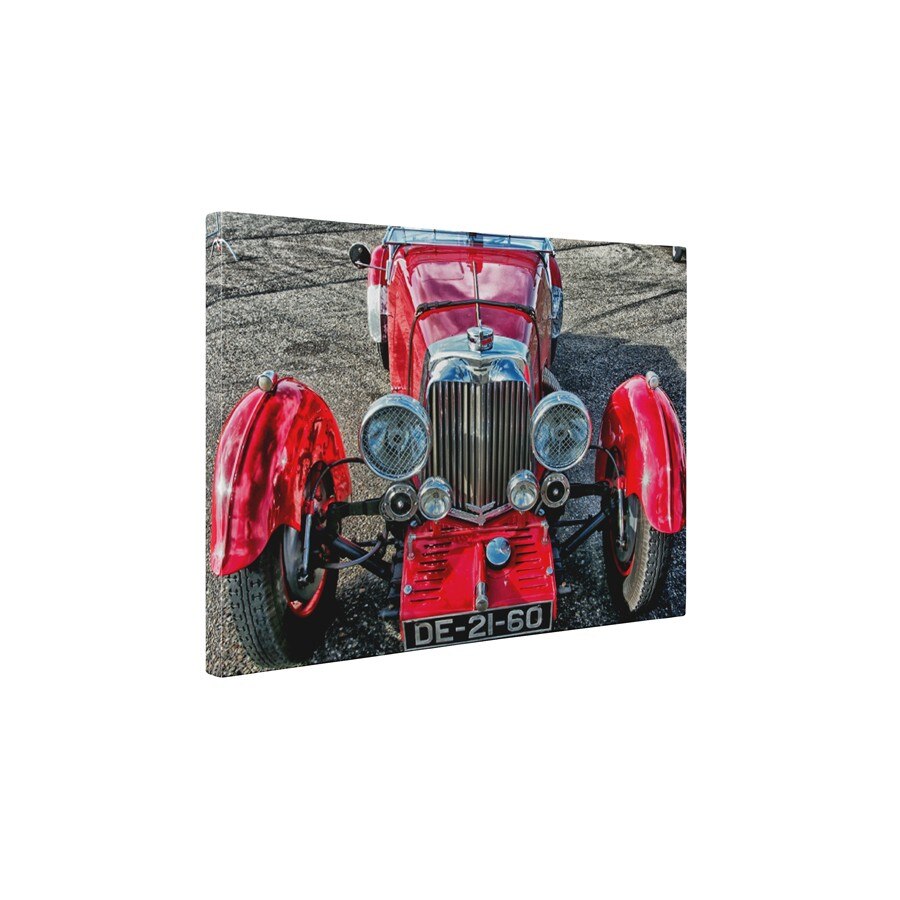 Red oldster - Tablou Canvas - 45x60 cm