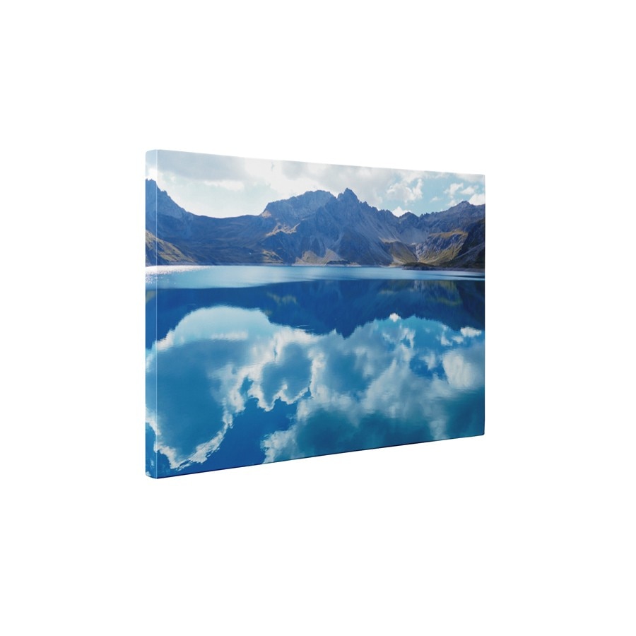 Lac la altitudine - Tablou Canvas - 75x100 cm