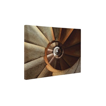 Scari in spirala - Tablou Canvas - 75x100 cm Scari in spirala - Tablou Canvas - 75x100 cm