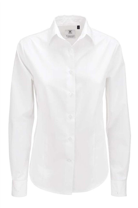 Camasa pentru femei, B&C BCSWP63 BCSWP63, White, 2XL