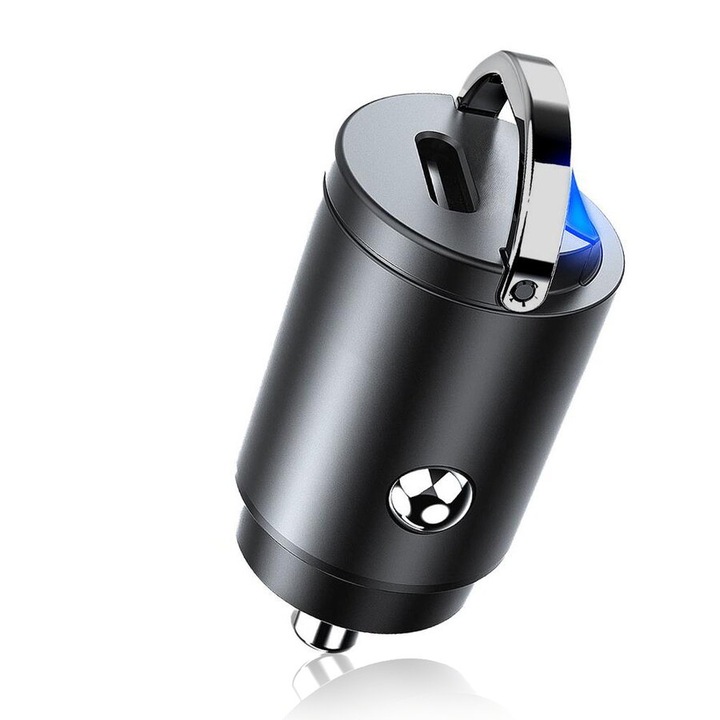 Încărcător rețea Techsuit USB-C PD C5 30W, negru