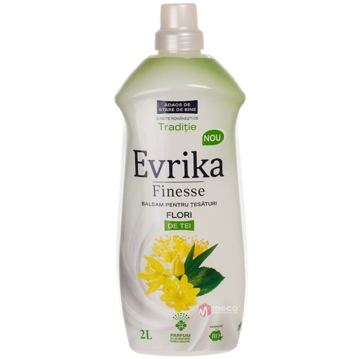Balsam de rufe Evrika Finesse flori de tei, 2L
