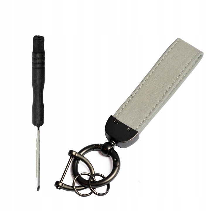 Breloc Motokey, szürke, csavarhúzóval