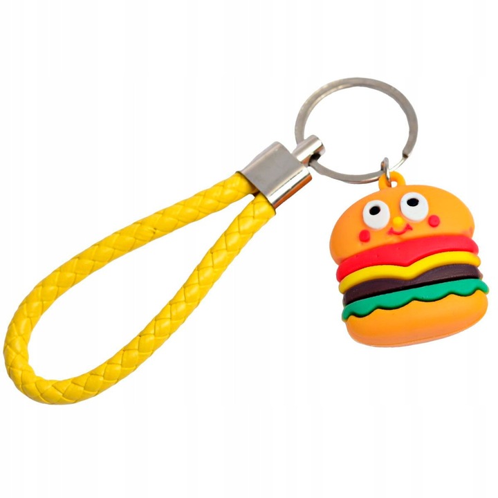 Breloc Burger, Motokey, műanyag