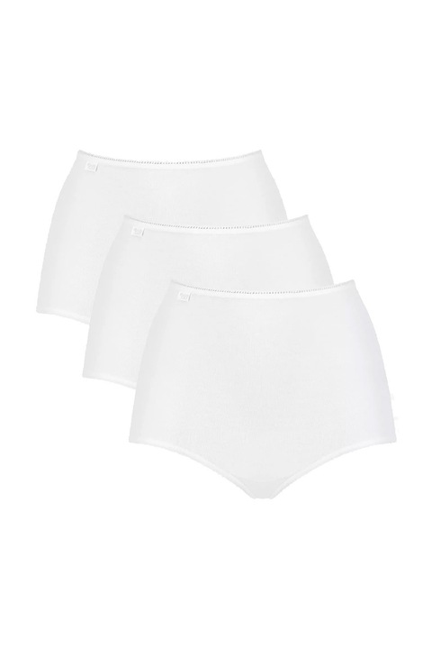 Комплект дамски бикини Sloggi 24/7 Microfibre Maxi 4265703 90-45, 3 броя, 2XL, Бял