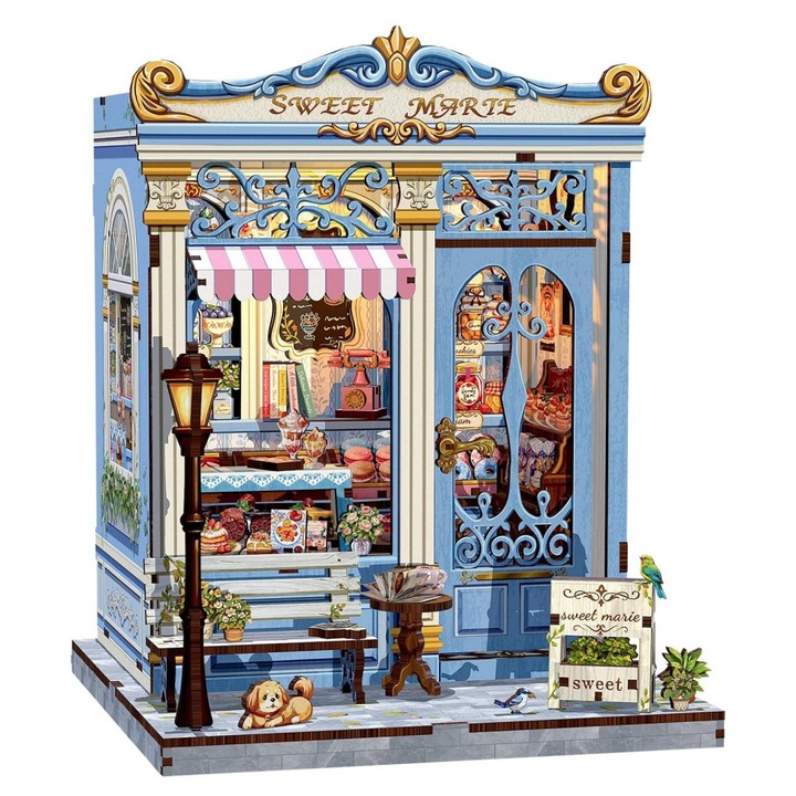 3D Puzzle, DIY Mini Ház, Édes Marie, Cukiméh, 242 darabos