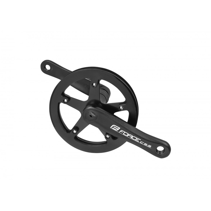 Pedalier Force C5.3, 40T, aluminiu, negru, 140mm