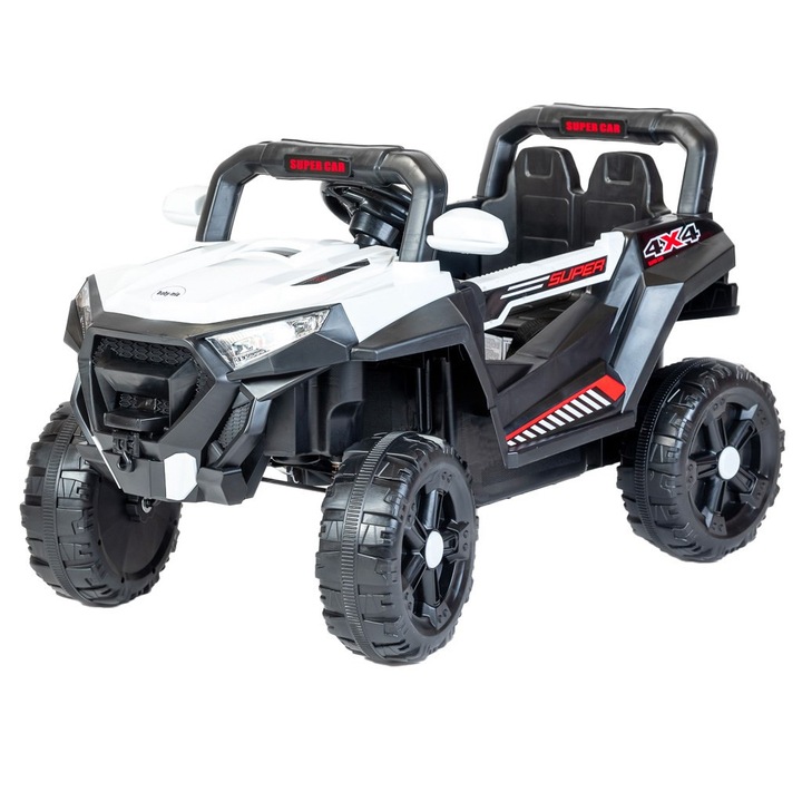 Електрическа кола бъги Baby Mix Space Бяла