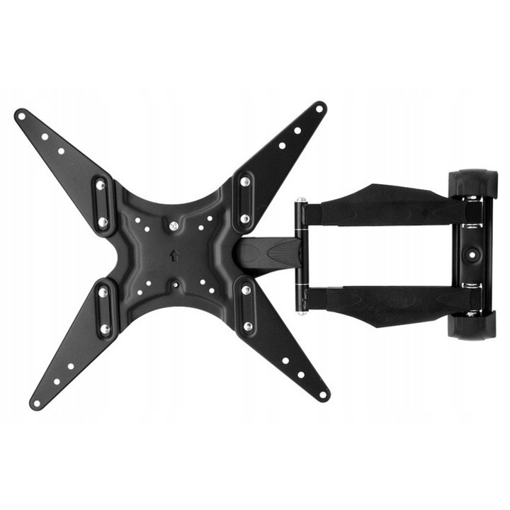 Стойка за телевизор Red Eagle FLEXI GRANDE 13"-55", VESA 400x400 мм, въртяща се, регулируема, 35 кг, система за управление на кабели