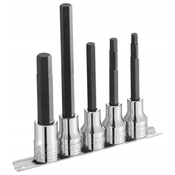 Set Chei Tubular 1/2" Facom ST.41, 6-12mm, 5 Bucuri