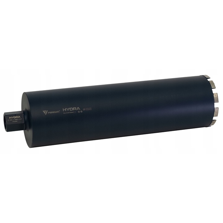 Carotă diamantată FERRATI Hydra, 132x450mm, pentru beton armat, lucru umed, 1 bucată