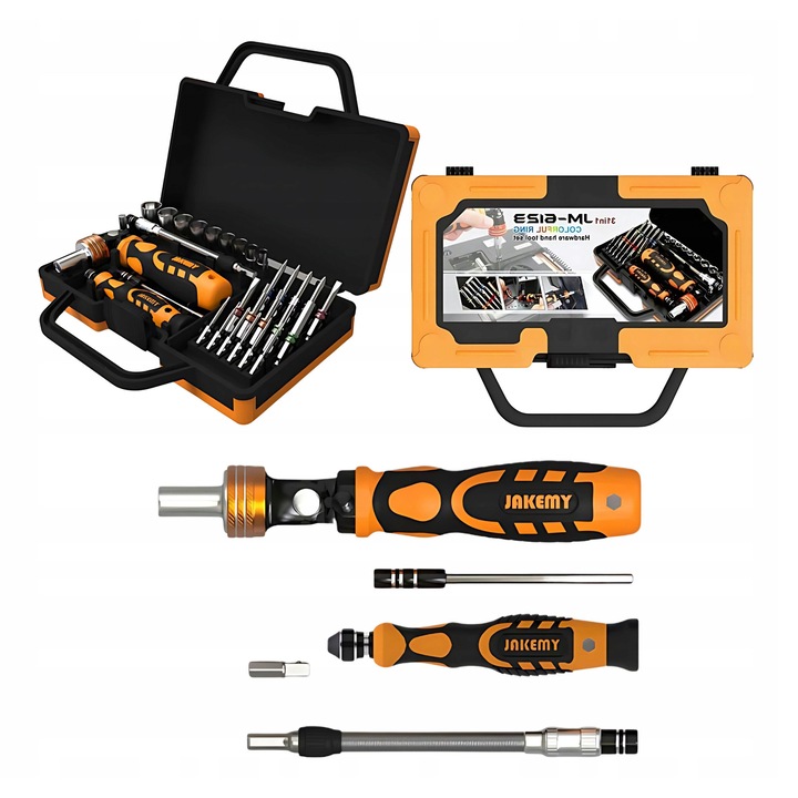 Комплект прецизни инструменти 31 в 1 JAKEMY, кутия за съхранение