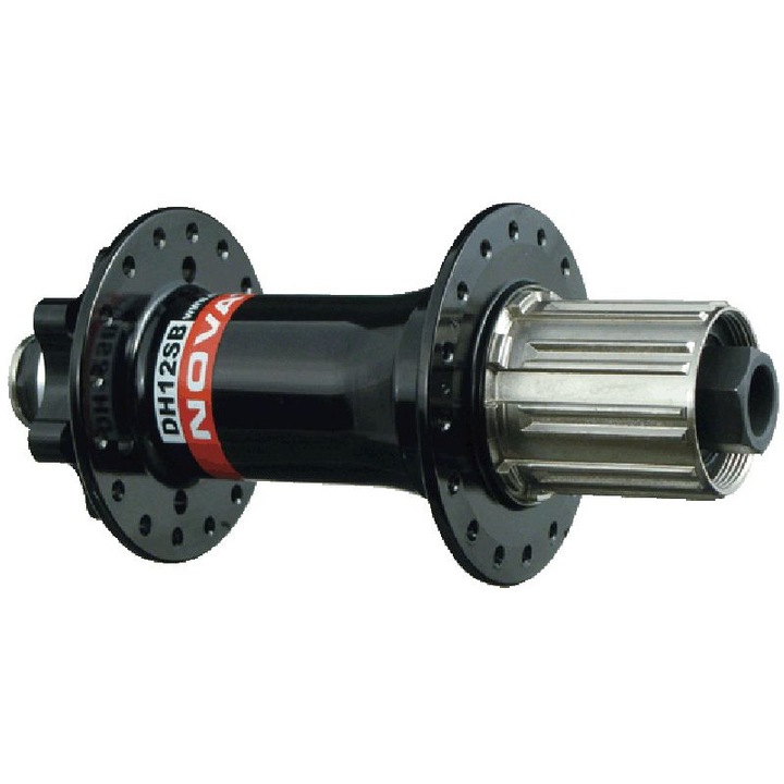 Butuc spate Novatec DH12SB/A, NOV0124