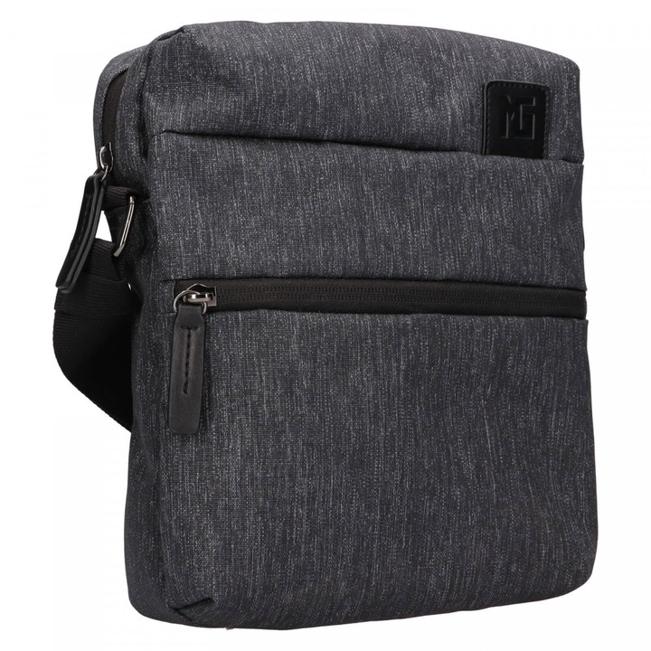 Férfi vászon Marina Galanti oldaltáska, kék színben