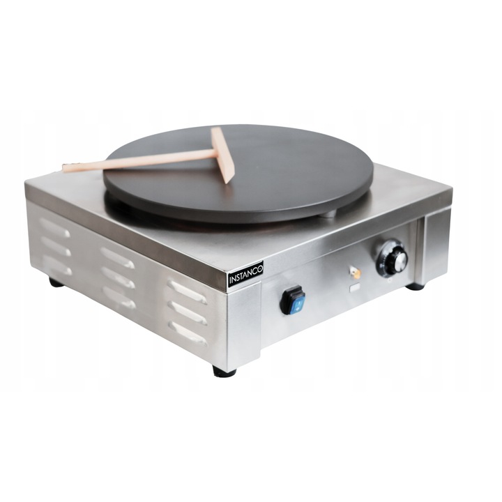 Masina profesionala de clatite Haspol I-NAL.1, 40cm, otel inoxidabil, putere 3000W, termostat reglabil