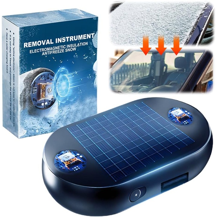 Dispozitiv portabil de dezghetare auto, tehnologie electromagnetica avansata, compact, usor de utilizat