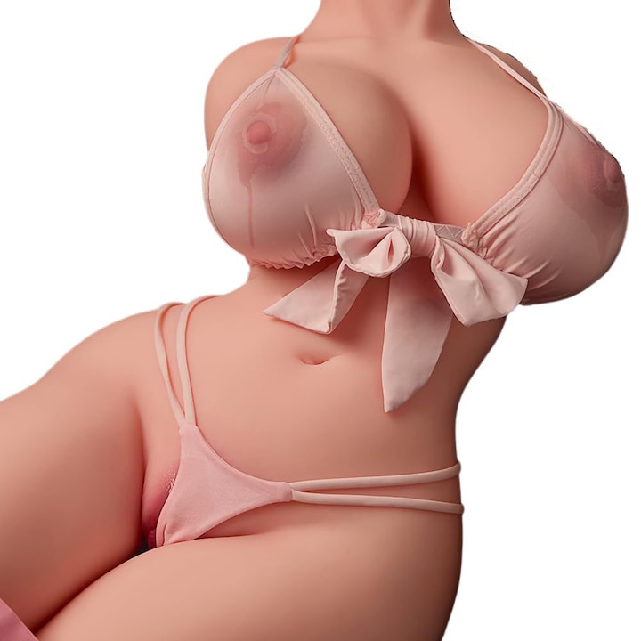 Мъжка секс кукла 3 в 1, Mufanxing, TPE, големи гърди, размери 39x22x12cm, тегло 3.5кг