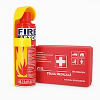 Set Trusa Medicala si Stingator spray