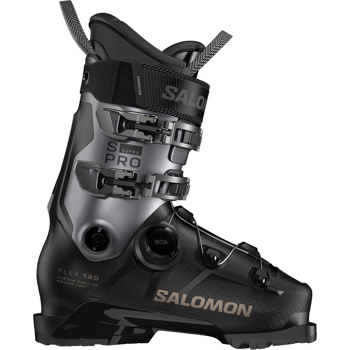Clapari pentru barbati, Salomon, S/Pro Supra BOA, Negru, 41