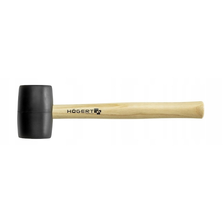 Ciocan de cauciuc negru 900g Högert Technik HT3B046