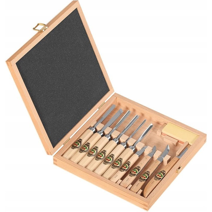 Set dalti snicer Kirschen 3441, 11 piese, otel carbon, 200mm